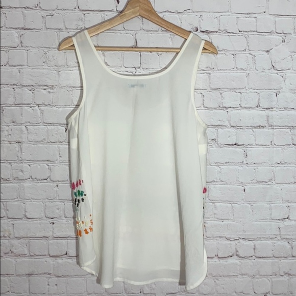 LEIFNOTES Anthro beaded embellished blouse‎ - Picture 6 of 9